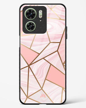 Liquid Marble in Pink Glass Case Phone Cover (Motorola)