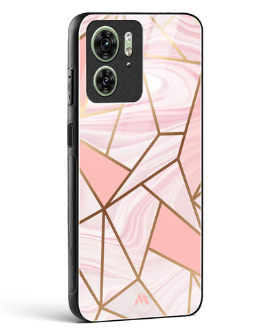 Liquid Marble in Pink Glass Case Phone Cover-(Motorola)