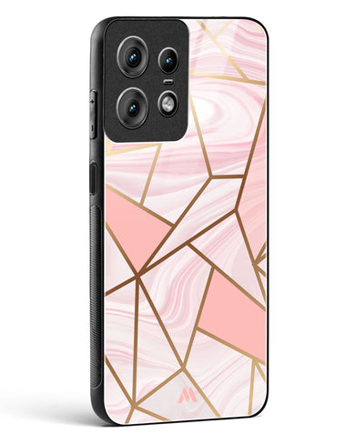 Liquid Marble in Pink Glass Case Phone Cover (Motorola)