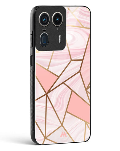 Liquid Marble in Pink Glass Case Phone Cover (Motorola)