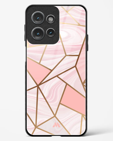 Liquid Marble in Pink Glass Case Phone Cover (Motorola)