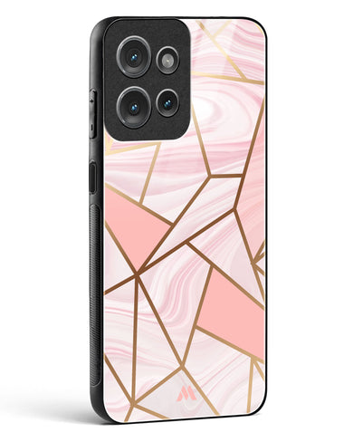 Liquid Marble in Pink Glass Case Phone Cover (Motorola)