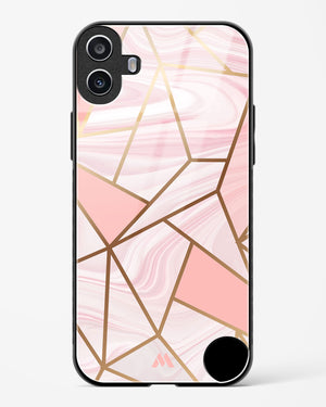 Liquid Marble in Pink Glass Case Phone Cover (Nothing)