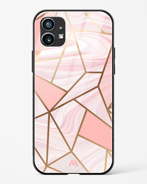 Liquid Marble in Pink Glass Case Phone Cover (Nothing)