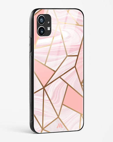Liquid Marble in Pink Glass Case Phone Cover (Nothing)