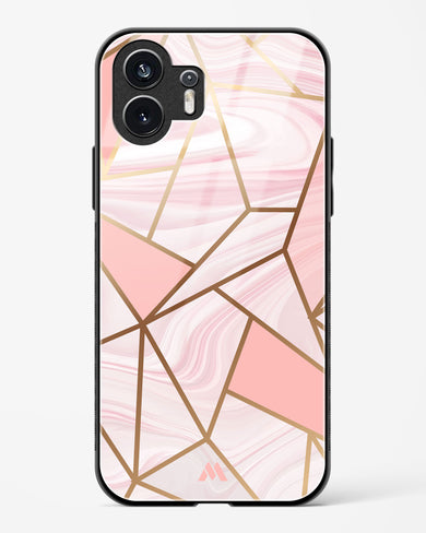 Liquid Marble in Pink Glass Case Phone Cover (Nothing)