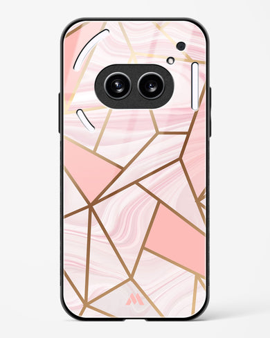 Liquid Marble in Pink Glass Case Phone Cover (Nothing)