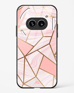 Liquid Marble in Pink Glass Case Phone Cover (Nothing)