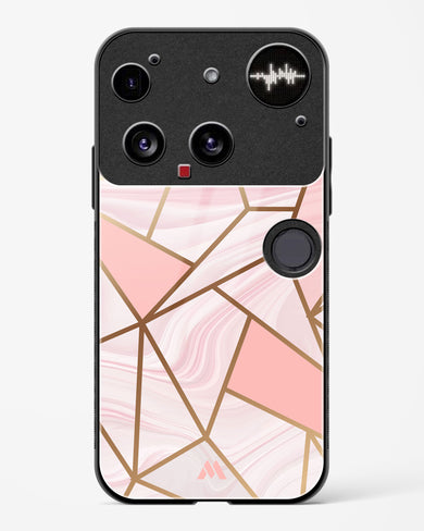 Liquid Marble in Pink Glass Case Phone Cover (Nothing)