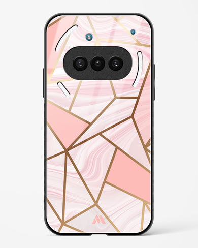 Liquid Marble in Pink Glass Case Phone Cover (Nothing)