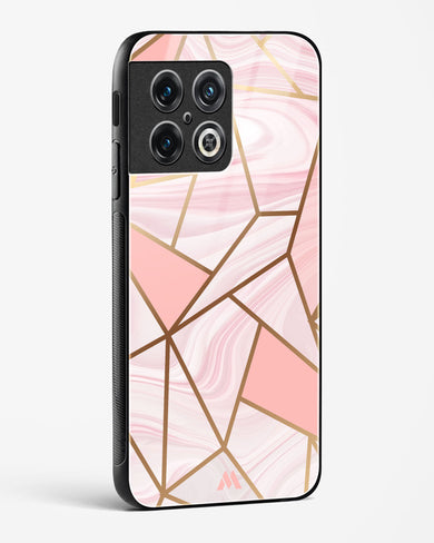 Liquid Marble in Pink Glass Case Phone Cover (OnePlus)