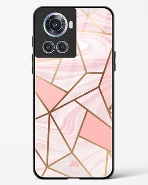 Liquid Marble in Pink Glass Case Phone Cover (OnePlus)