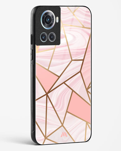 Liquid Marble in Pink Glass Case Phone Cover (OnePlus)