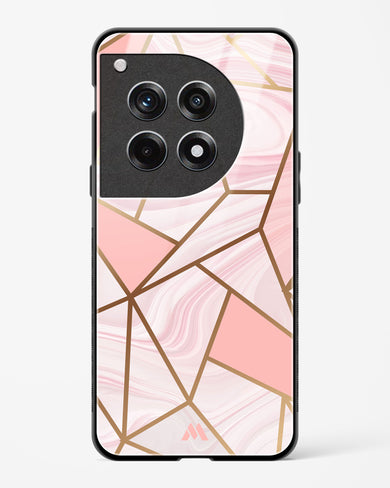 Liquid Marble in Pink Glass Case Phone Cover (OnePlus)