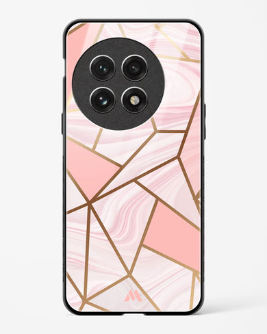Liquid Marble in Pink Glass Case Phone Cover (OnePlus)
