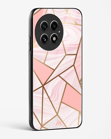Liquid Marble in Pink Glass Case Phone Cover (OnePlus)