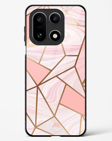 Liquid Marble in Pink Glass Case Phone Cover (OnePlus)