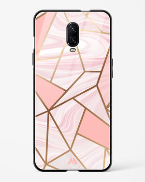 Liquid Marble in Pink Glass Case Phone Cover (OnePlus)