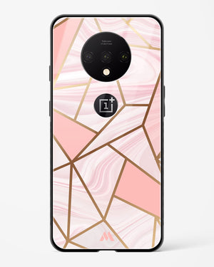 Liquid Marble in Pink Glass Case Phone Cover (OnePlus)