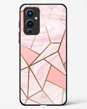 Liquid Marble in Pink Glass Case Phone Cover (OnePlus)