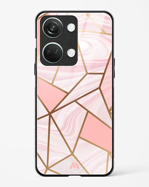 Liquid Marble in Pink Glass Case Phone Cover (OnePlus)