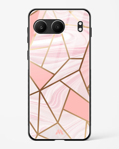 Liquid Marble in Pink Glass Case Phone Cover (OnePlus)