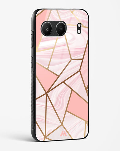 Liquid Marble in Pink Glass Case Phone Cover (OnePlus)