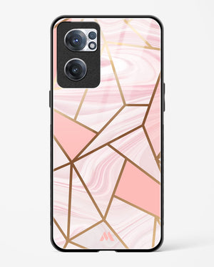 Liquid Marble in Pink Glass Case Phone Cover (OnePlus)