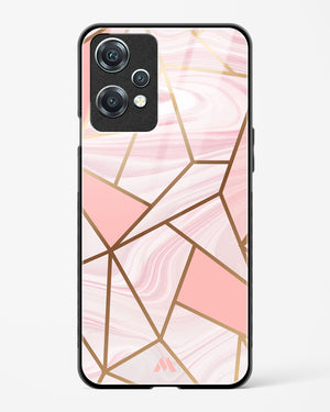 Liquid Marble in Pink Glass Case Phone Cover (OnePlus)