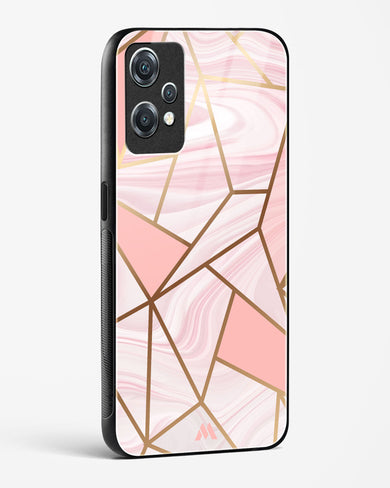 Liquid Marble in Pink Glass Case Phone Cover (OnePlus)