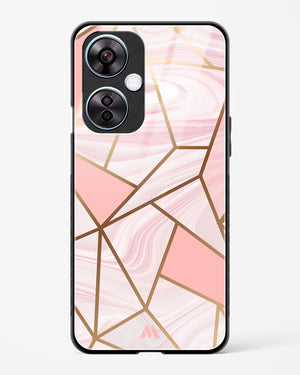 Liquid Marble in Pink Glass Case Phone Cover (OnePlus)