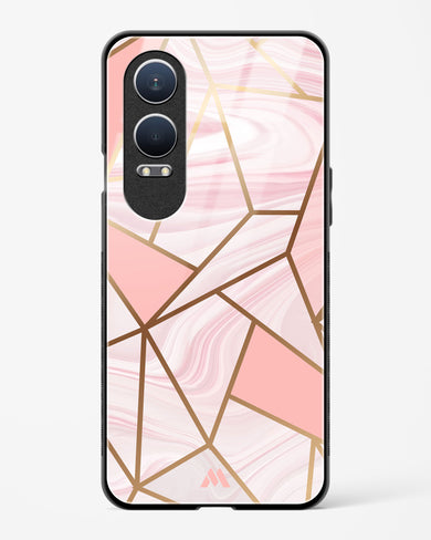 Liquid Marble in Pink Glass Case Phone Cover (OnePlus)