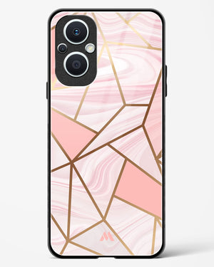Liquid Marble in Pink Glass Case Phone Cover (OnePlus)