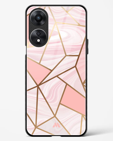 Liquid Marble in Pink Glass Case Phone Cover (Oppo)