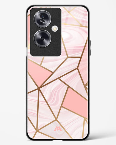 Liquid Marble in Pink Glass Case Phone Cover-(Oppo)