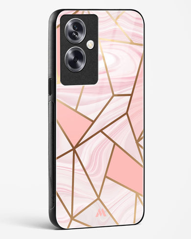 Liquid Marble in Pink Glass Case Phone Cover-(Oppo)