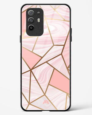 Liquid Marble in Pink Glass Case Phone Cover (Oppo)