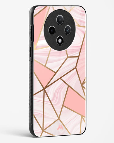 Liquid Marble in Pink Glass Case Phone Cover (Oppo)