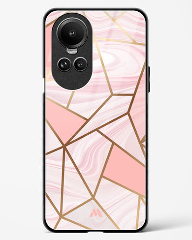 Liquid Marble in Pink Glass Case Phone Cover (Oppo)