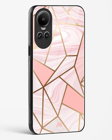 Liquid Marble in Pink Glass Case Phone Cover-(Oppo)