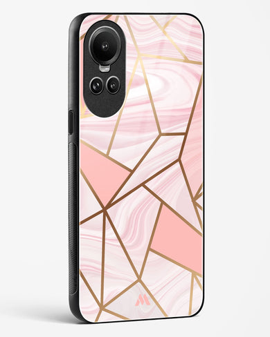 Liquid Marble in Pink Glass Case Phone Cover (Oppo)