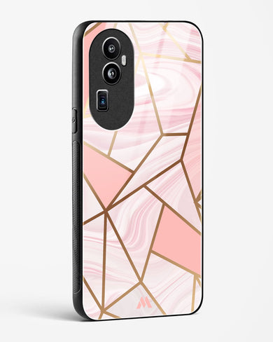 Liquid Marble in Pink Glass Case Phone Cover (Oppo)