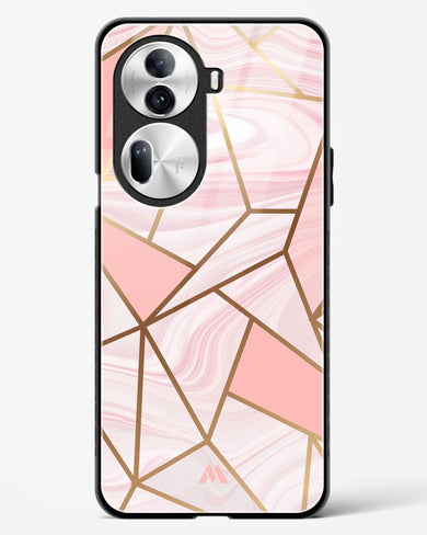 Liquid Marble in Pink Glass Case Phone Cover (Oppo)