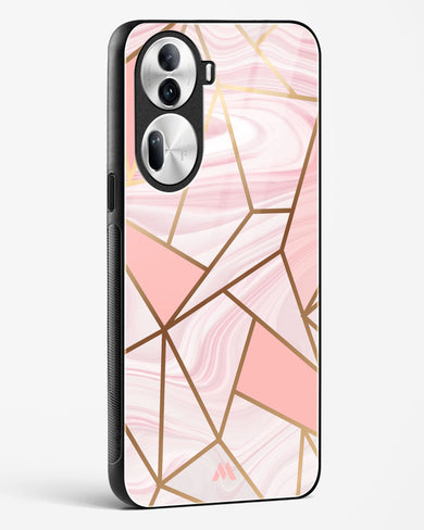 Liquid Marble in Pink Glass Case Phone Cover (Oppo)