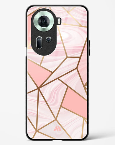 Liquid Marble in Pink Glass Case Phone Cover (Oppo)