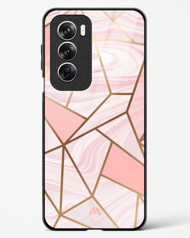 Liquid Marble in Pink Glass Case Phone Cover (Oppo)