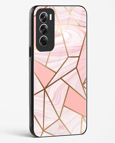 Liquid Marble in Pink Glass Case Phone Cover (Oppo)