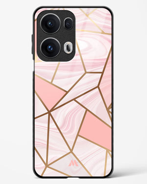 Liquid Marble in Pink Glass Case Phone Cover (Oppo)