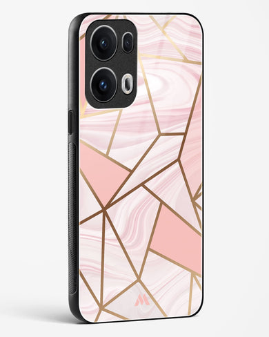 Liquid Marble in Pink Glass Case Phone Cover (Oppo)