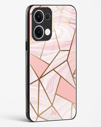 Liquid Marble in Pink Glass Case Phone Cover (Oppo)